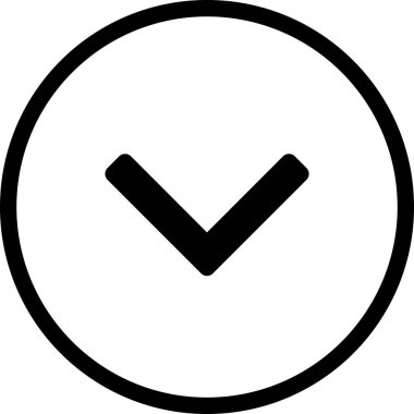 Beyaz arkaplanda izole edilmiş ok yönü, vektör illüstrasyonu