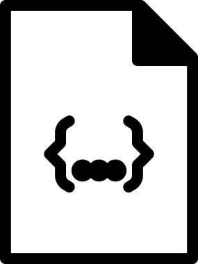 dosya düz simgesi, vektör, illüstrasyon 