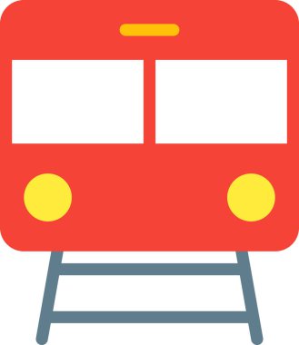 Metro web simgesi vektör resimleme arkaplanı 