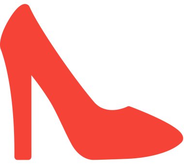 Kadın ayakkabılarının vektör çizimi