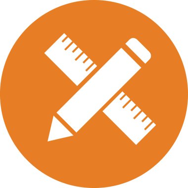 Okul simgesi, vektör illüstrasyonu