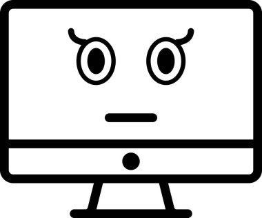 ifade yüz ifadeleri vektör illüstrasyonu