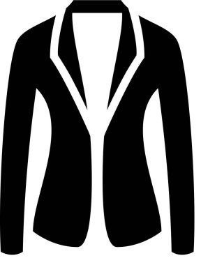 giysi simgesi beyaz arkaplanda izole edildi, vektör illüstrasyonu