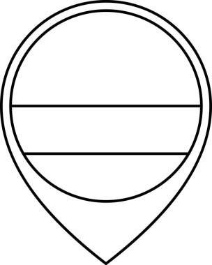 Kolombiya vektör illüstrasyonu bayrağı 