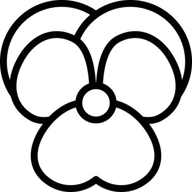 Çiçeğin vektör şablonu