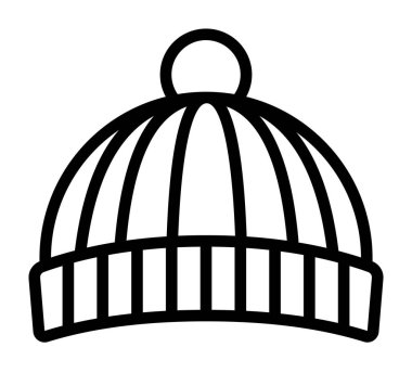 şık şapka vektör ilüstrasyonu 