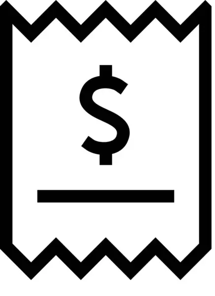 Ikona Odbioru Minimalistyczna Ilustracja Wektora — Wektor stockowy