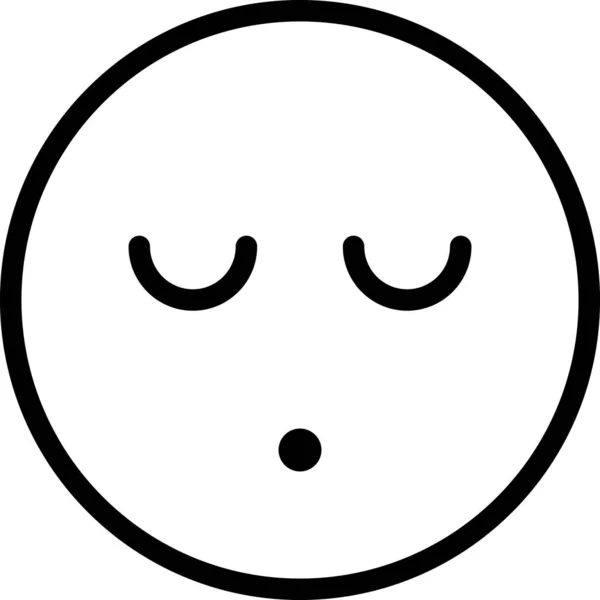 Expresión Cara Emoticono Vector Sin Palabras Avatar Cara Teléfono — Archivo Imágenes Vectoriales