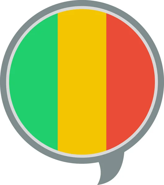 Mali Design Simple Élégant — Image vectorielle