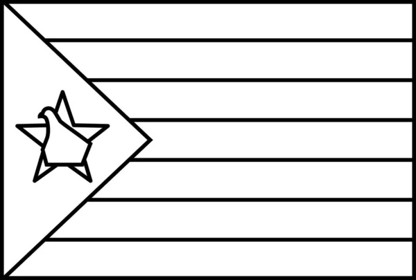 Vektorová Ilustrace Vlajky Zimbabwe — Stockový vektor