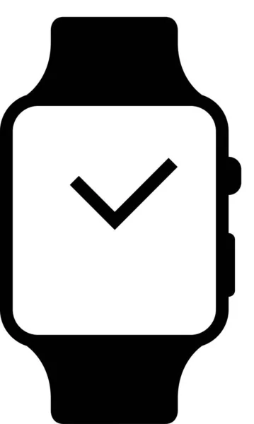 Годинник Ізольований Білому Тлі Векторні Ілюстрації — стоковий вектор