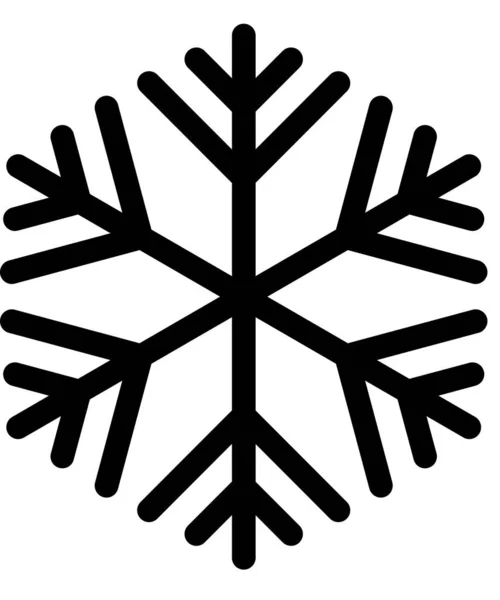 Kopieer Ruimte Vector Foto Pictogram Witte Achtergrond Met Sneeuwvlok Pictogram — Stockvector