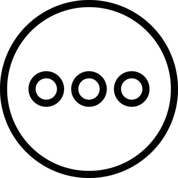 Info Symbol Minimalistische Vektorillustration — Stockvektor