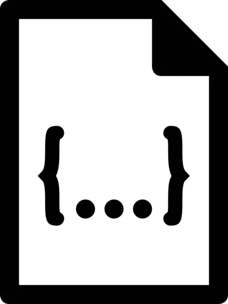 Datei Flaches Symbol Vektor Illustration — Stockvektor