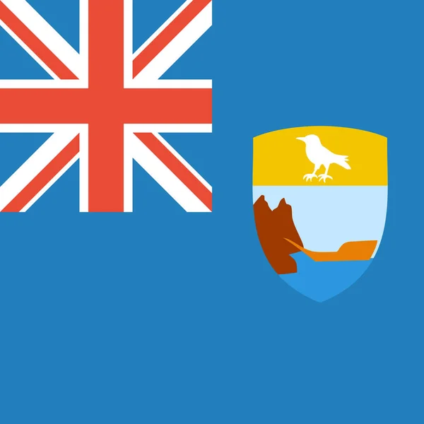 Flag Saint Helena World Flag Concept Background — Stock Vector