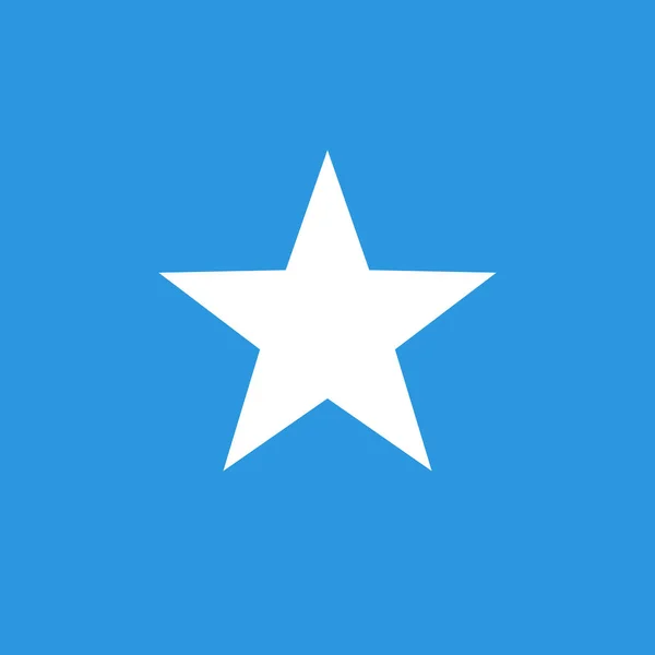 Somali Vektör Illüstrasyonunun Bayrağı — Stok Vektör
