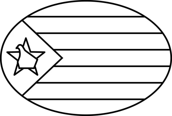 Zimbabwes Flagga Vektor Illustration — Stock vektor