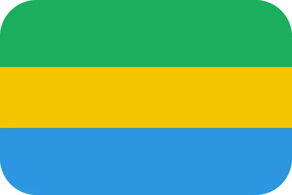 Příznak Ploché Ikony Gabonu Vektorová Ilustrace — Stockový vektor