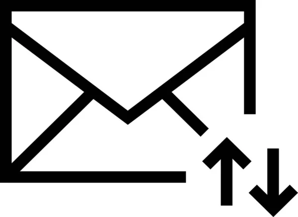 Envelope Send Concept Vector Illustration — Stock Vector