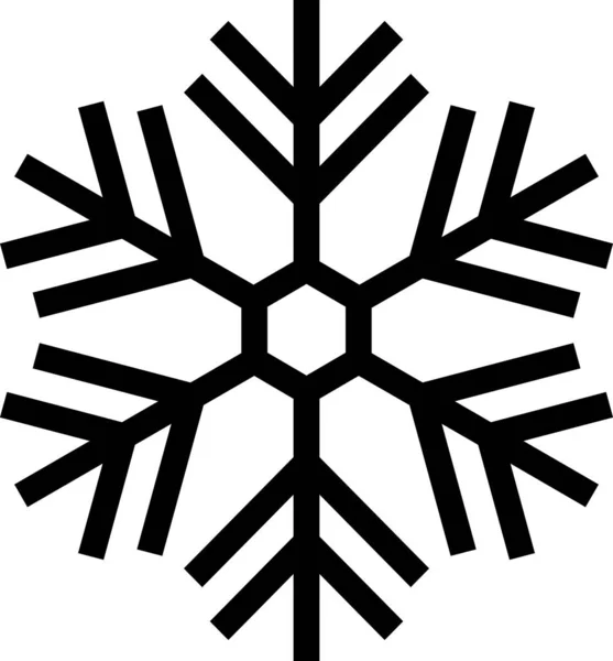 Copiar Imagem Vetorial Espaço Com Floco Neve Natal — Vetor de Stock