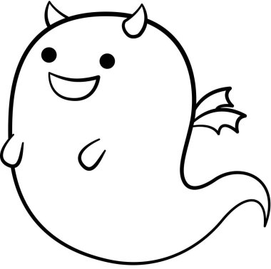 Gülümseme ifadesi yüz ifadeleri vektör illüstrasyonu