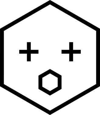 Maskot duygularının modern grafik çizimi şaşırttı