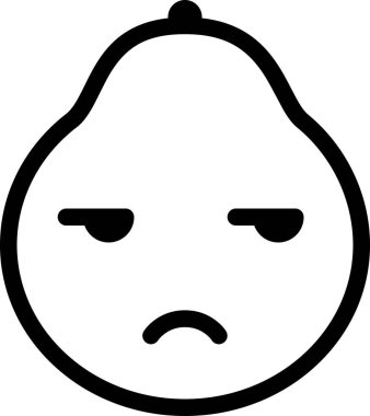 ifade yüz ifadeleri vektör illüstrasyonu