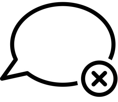  İleti yorum vektörü, illüstrasyon