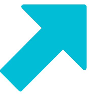 Beyaz arkaplanda izole edilmiş ok yönü, vektör illüstrasyonu