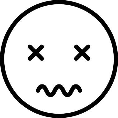 ifade yüz ifadeleri vektör illüstrasyonu