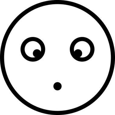 İfade yüz ifadesi duygu simgesi vektörü, telefonda nutku tutulmuş yüz avatarı