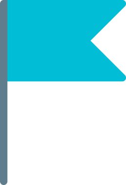 iğne imleci simgesi, vektör illüstrasyonu