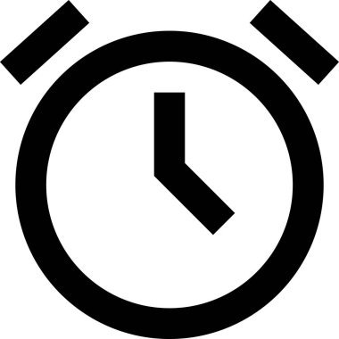 saat, zaman veya zaman vektör çizelgesi