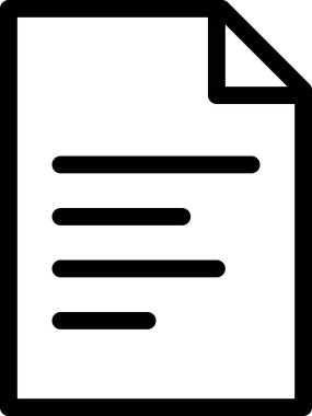 metin belgesi vektörü, illüstrasyon