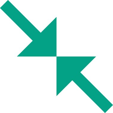 Beyaz arkaplanda izole edilmiş ok simgesi, vektör illüstrasyonu