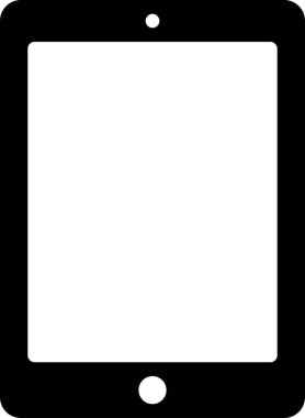 tablet web vektör resimleme arkaplanı 