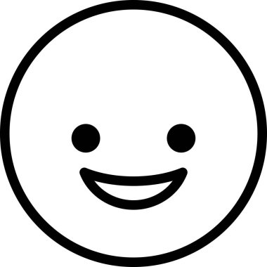 kahkaha avatarı, duygu konsepti vektör çizimi