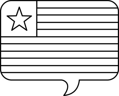 Liberya 'nın Dili - Bayrak Dili