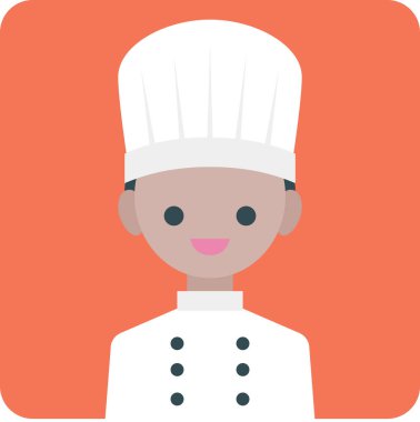 Erkek avatarın vektör illüstrasyonu 