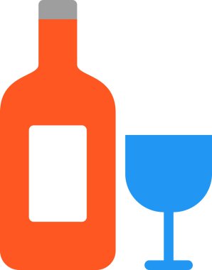 Cam simgenin vektör illüstrasyonu