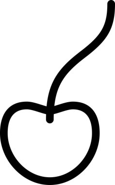 Kirazın vektör şablonu