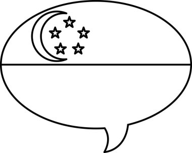 Singapur 'un Dili - Bayrak Dili