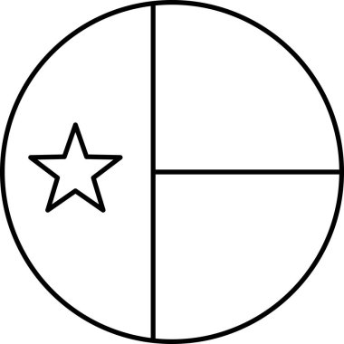 Gine Bissau düz simgesi bayrağı, vektör illüstrasyonu 