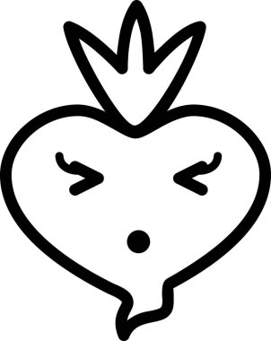 Pancar ifadesi duygu simgesi vektörüyle karşı karşıya, nutku tutulmuş yüz avatarı