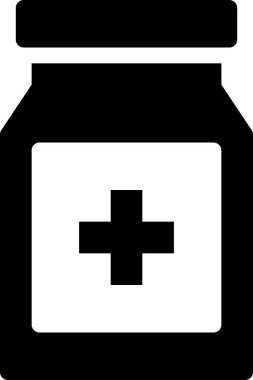 Eczane ikonu, sağlık hizmeti konsepti 