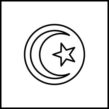 Tunus vektör illüstrasyonunun bayrağı