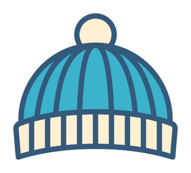 şık şapka vektör ilüstrasyonu 