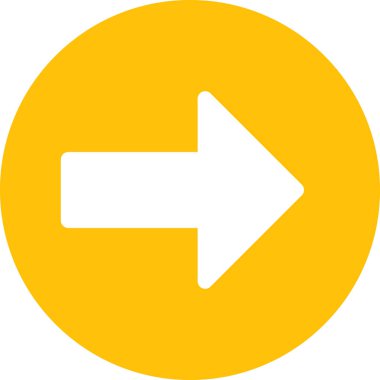 Sonraki düz simge, vektör illüstrasyonu