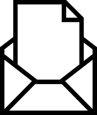 zarf, konsept gönder, vektör illüstrasyonu