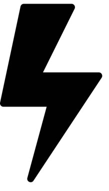 Şimşek ağ simgesi vektör resimleme arkaplanı 